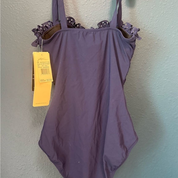 Profile by Gottex Women's Standard Hula Dance D Cup One Piece 6 Navy - Picture 5 of 5